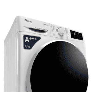 لباسشویی جی پلاس مدل GWM-R87W سفید با ظرفیت 8 کیلوگرمی