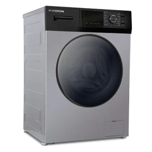 ماشین لباسشویی ایکس ویژن مدل TP92-ASD ظرفیت 9 کیلوگرم سیلور