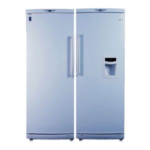 یخچال فریزر دوقلو 1700 پارس مدلPRH17631EW-W-FRZNF170 با آبسردکن سفید