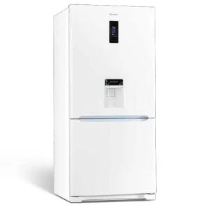 یخچال فریزر کمبی هیمالیا مدل امگا (پلاس) با آبسرد کن سفید