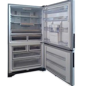 یخچال فریزر هیمالیا مدل امگا پلاس با آبسرد کن تیتانیوم
