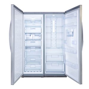 یخچال فریزر دو قلو هیمالیا مدل ICE AGE استیل