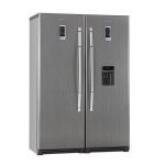 یخچال فریزر دو قلو هیمالیا مدل ICEPOOL استیل