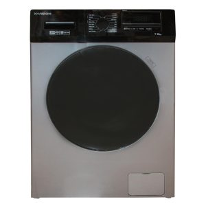 ماشین لباسشویی ایکس ویژن مدل TG72-BS ظرفیت 7 کیلوگرم سیلور