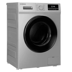 ماشین لباسشویی ایکس ویژن مدل TG82-AS ظرفیت 8 کیلوگرم سیلور
