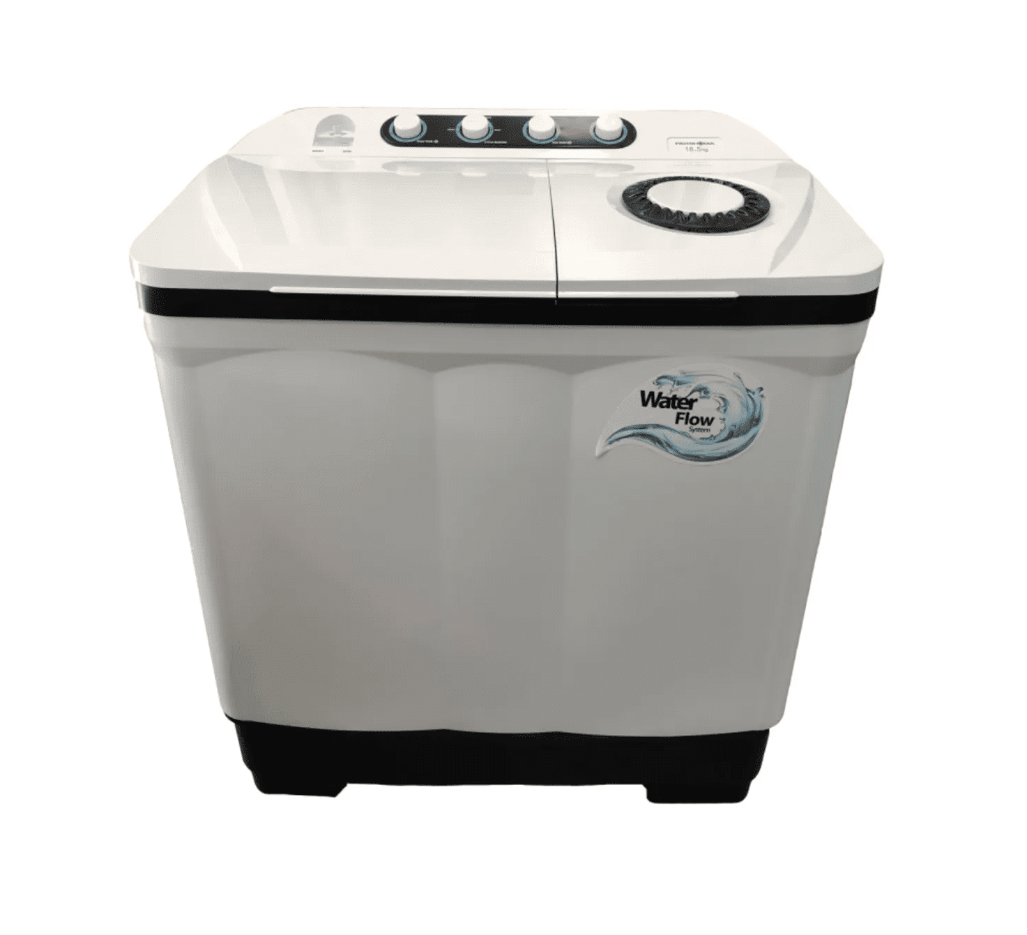 ماشین لباسشویی دوقلو مدل PWF1504-AJ پاکشوما سفید 1 ماشین لباسشویی دوقلو مدل PWF1504-AJ