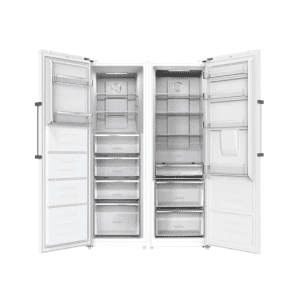 یخچال و فریزر دوقلوی جی پلاس مدل GRF-P2736LW/FW ظرفیت 36 فوت