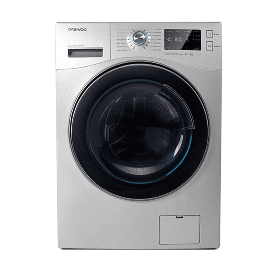 ماشین لباسشویی دوو مدل LM-881S سیلور 8 کیلویی 1 ماشین لباسشویی دوو مدل LM-881S