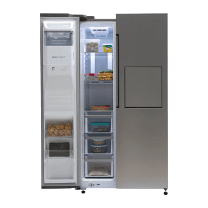 یخچال ساید بای ساید سام مدل ROSSO سیلور