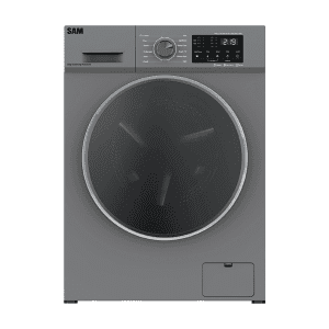 ماشین لباسشویی سام مدل UN-Q1435/S سیلور 8 کیلویی 5 ماشین لباسشویی سام مدل UN-Q1435/S سیلور 8 کیلویی