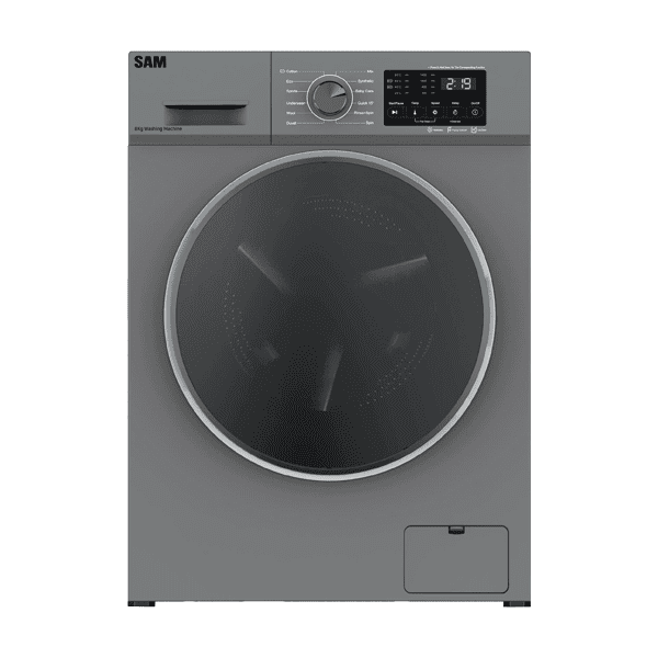 ماشین لباسشویی سام مدل UN-Q1435/S سیلور 8 کیلویی