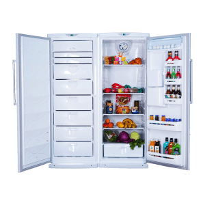 یخچال فریزر دوقلو پارس مدل اوان سفید