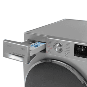 لباسشویی جی پلاس مدل GWM-R99S سیلور با ظرفیت 9 کیلوگرمی