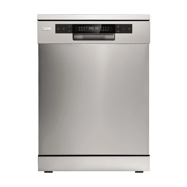 ماشین ظرفشویی 15 نفره سام مدل DW-186 سیلور