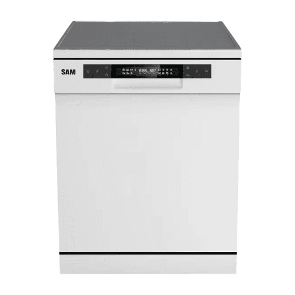 ماشین ظرفشویی 15 نفره سام مدل DW-186 سفید
